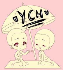 At the beach ych At the beach ych